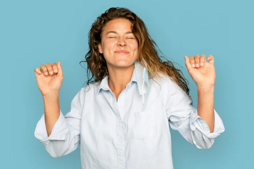 Relief from successfully managing mild behavioral patterns.
